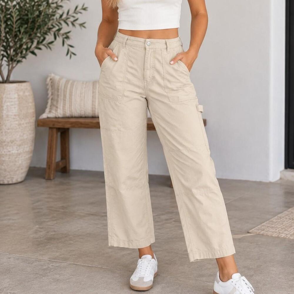 Original use cream tan pants